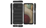 Newface Samsung Galaxy A12 Kılıf Optimum Silikon - Siyah