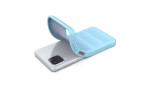 Newface Samsung Galaxy A12 Kılıf Optimum Silikon - Sky Blue