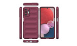 Newface Samsung Galaxy A13 4G Kılıf Optimum Silikon - Bordo