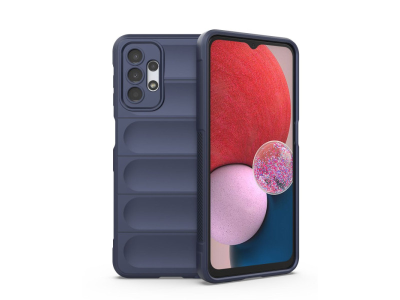 Newface Samsung Galaxy A13 4G Kılıf Optimum Silikon - Lacivert