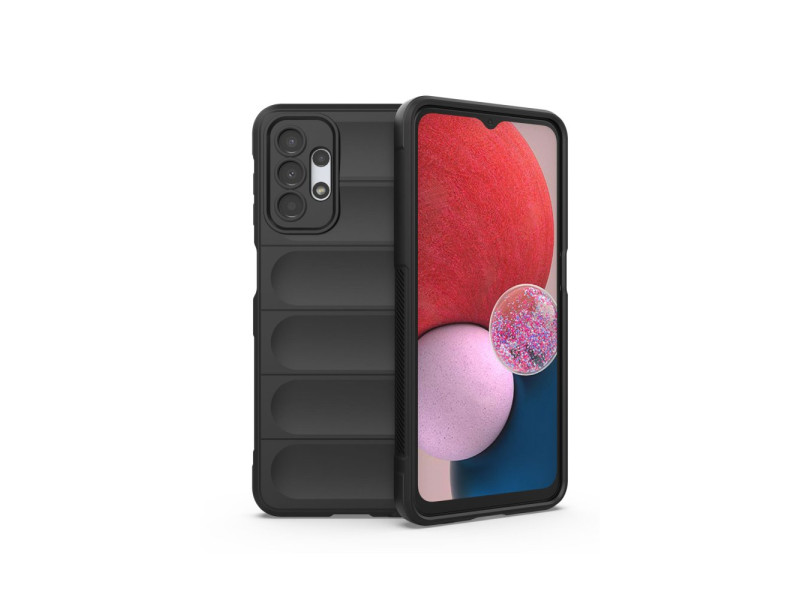Newface Samsung Galaxy A13 4G Kılıf Optimum Silikon - Siyah