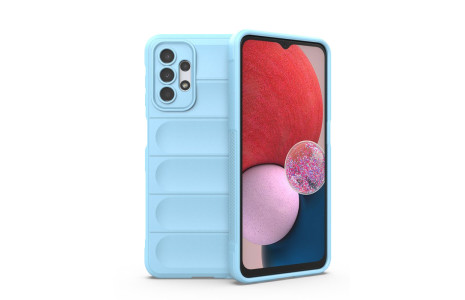 Newface Samsung Galaxy A13 4G Kılıf Optimum Silikon - Sky Blue