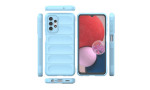 Newface Samsung Galaxy A13 4G Kılıf Optimum Silikon - Sky Blue