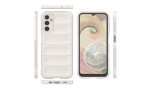 Newface Samsung Galaxy A14 4G Kılıf Optimum Silikon - Krem