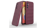 Newface Samsung Galaxy A14 4G Kılıf Optimum Silikon - Bordo