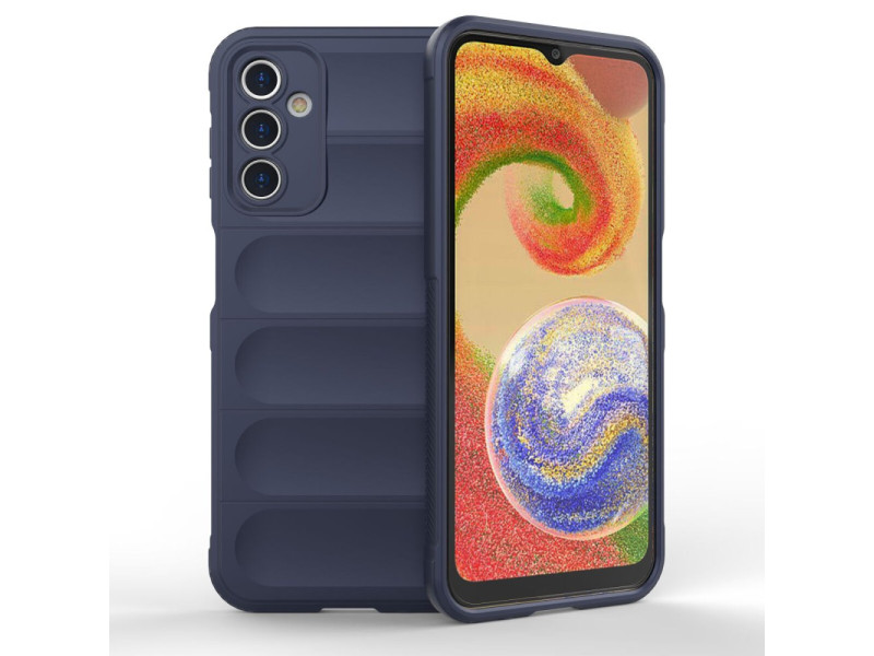 Newface Samsung Galaxy A14 4G Kılıf Optimum Silikon - Lacivert
