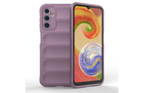 Newface Samsung Galaxy A14 4G Kılıf Optimum Silikon - Mor