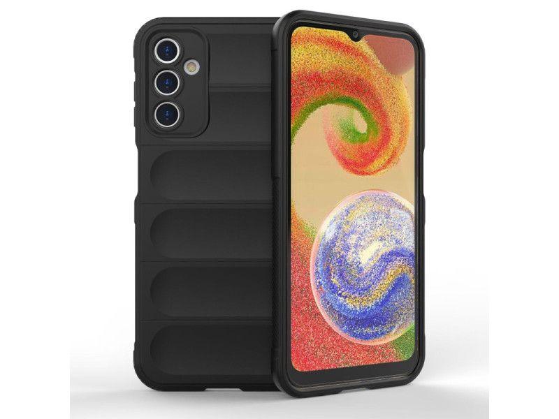 Newface Samsung Galaxy A14 4G Kılıf Optimum Silikon - Siyah