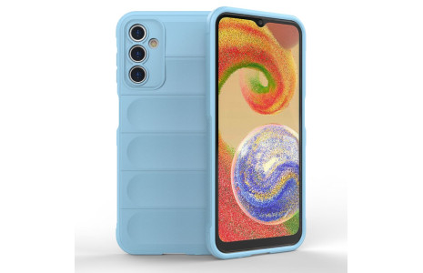 Newface Samsung Galaxy A14 4G Kılıf Optimum Silikon - Sky Blue