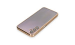Newface Samsung Galaxy A14 4G Kılıf Razer Lensli Silikon - Gold