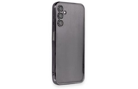 Newface Samsung Galaxy A14 4G Kılıf Razer Lensli Silikon - Siyah