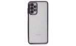 Newface Samsung Galaxy A23 4G Kılıf Razer Lensli Silikon - Mor