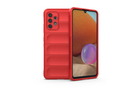 Newface Samsung Galaxy A32 Kılıf Optimum Silikon - Kırmızı