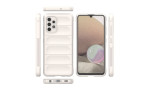 Newface Samsung Galaxy A32 Kılıf Optimum Silikon - Krem