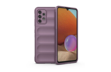 Newface Samsung Galaxy A32 Kılıf Optimum Silikon - Mor
