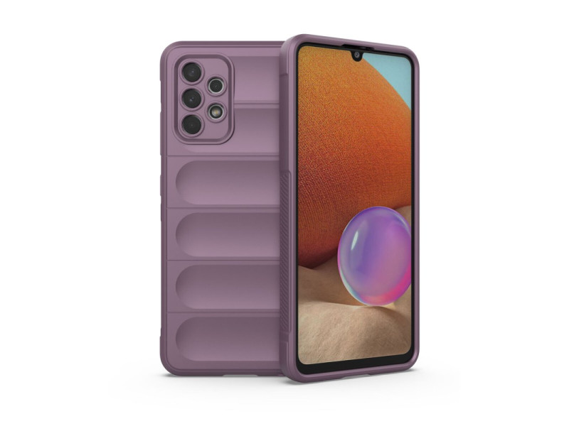 Newface Samsung Galaxy A32 Kılıf Optimum Silikon - Mor