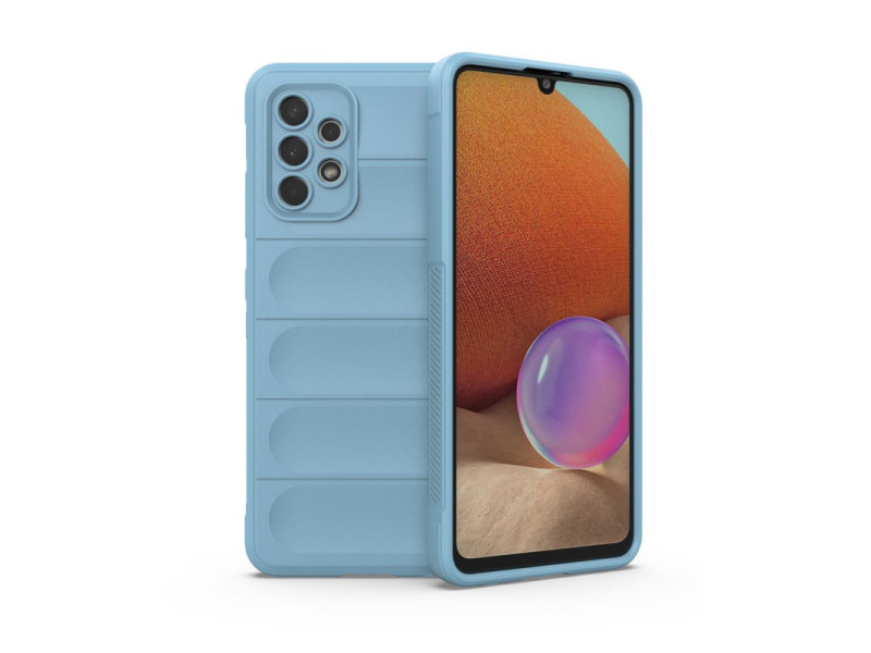 Newface Samsung Galaxy A32 Kılıf Optimum Silikon - Sky Blue