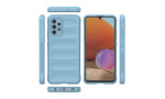 Newface Samsung Galaxy A32 Kılıf Optimum Silikon - Sky Blue