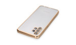 Newface Samsung Galaxy A32 Kılıf Razer Lensli Silikon - Gold