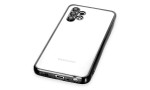 Newface Samsung Galaxy A32 Kılıf Razer Lensli Silikon - Siyah