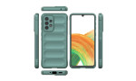 Newface Samsung Galaxy A33 5G Kılıf Optimum Silikon - Koyu Yeşil
