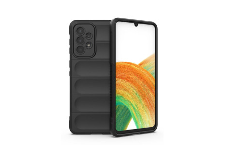 Newface Samsung Galaxy A33 5G Kılıf Optimum Silikon - Siyah
