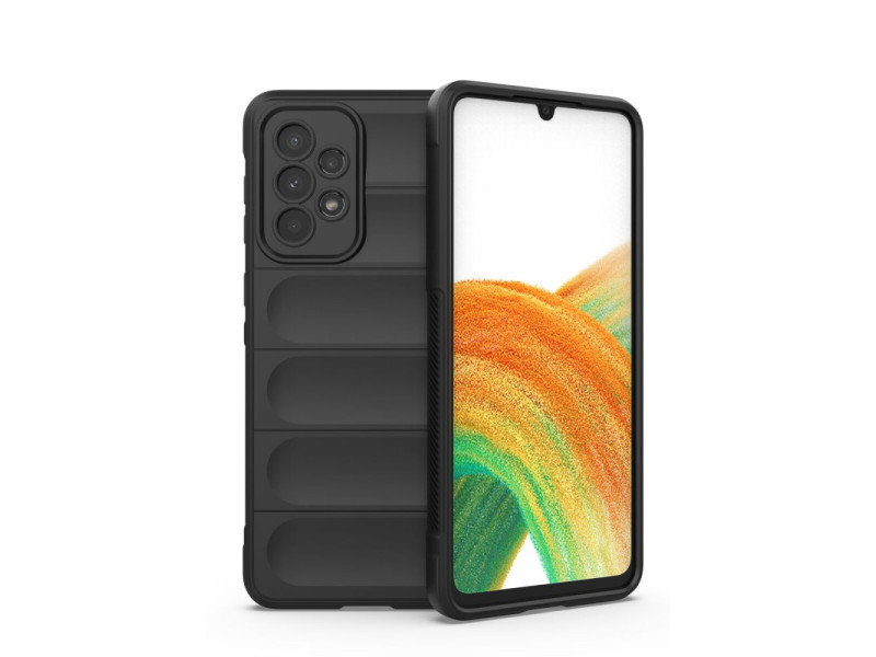 Newface Samsung Galaxy A33 5G Kılıf Optimum Silikon - Siyah