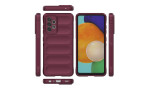Newface Samsung Galaxy A52 Kılıf Optimum Silikon - Bordo
