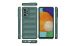 Newface Samsung Galaxy A52 Kılıf Optimum Silikon - Koyu Yeşil