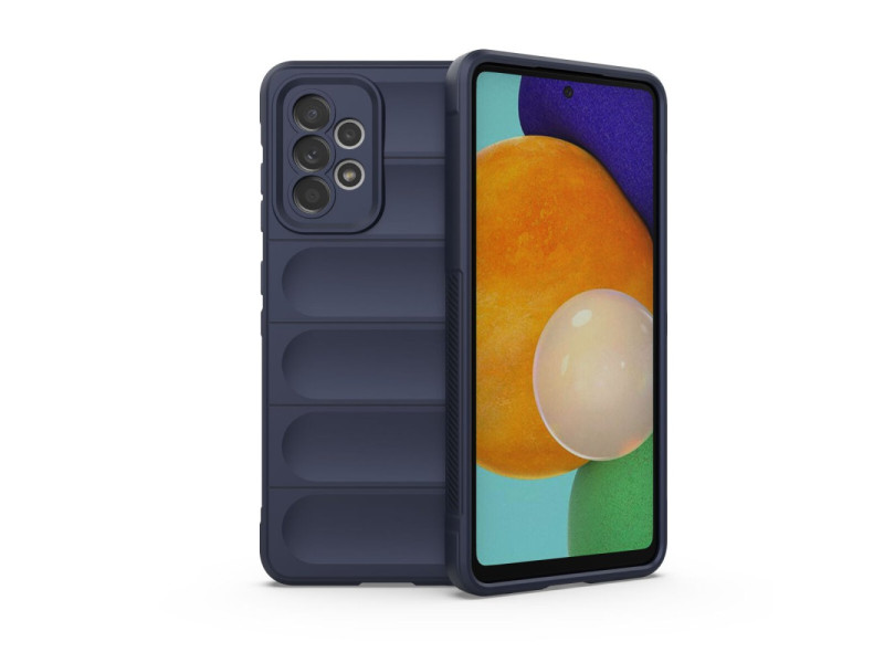 Newface Samsung Galaxy A52 Kılıf Optimum Silikon - Lacivert
