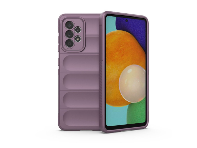 Newface Samsung Galaxy A52 Kılıf Optimum Silikon - Mor