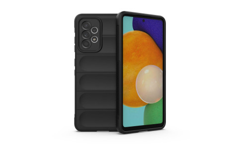Newface Samsung Galaxy A52 Kılıf Optimum Silikon - Siyah
