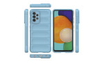 Newface Samsung Galaxy A52 Kılıf Optimum Silikon - Sky Blue