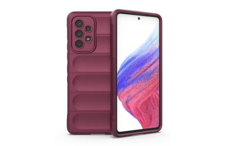 Newface Samsung Galaxy A53 5G Kılıf Optimum Silikon - Bordo