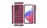 Newface Samsung Galaxy A53 5G Kılıf Optimum Silikon - Bordo