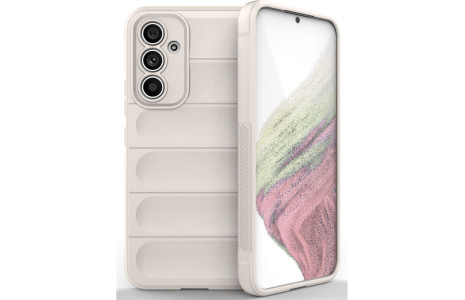 Newface Samsung Galaxy A53 5G Kılıf Optimum Silikon - Krem