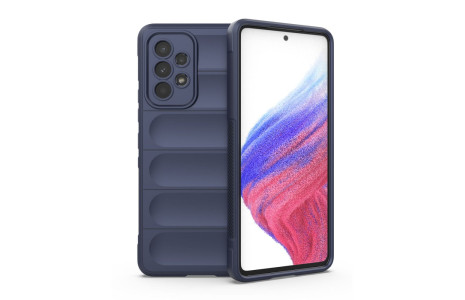 Newface Samsung Galaxy A53 5G Kılıf Optimum Silikon - Lacivert