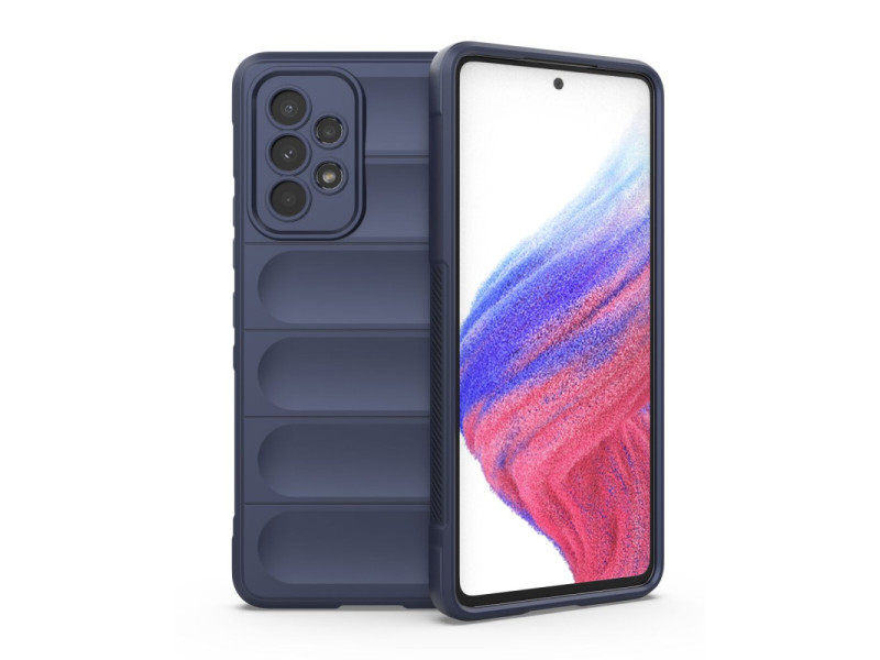 Newface Samsung Galaxy A53 5G Kılıf Optimum Silikon - Lacivert