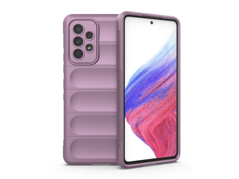Newface Samsung Galaxy A53 5G Kılıf Optimum Silikon - Mor