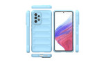 Newface Samsung Galaxy A53 5G Kılıf Optimum Silikon - Sky Blue