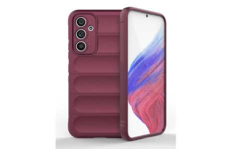 Newface Samsung Galaxy A54 5G Kılıf Optimum Silikon - Bordo