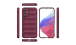 Newface Samsung Galaxy A54 5G Kılıf Optimum Silikon - Bordo