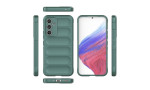 Newface Samsung Galaxy A54 5G Kılıf Optimum Silikon - Koyu Yeşil