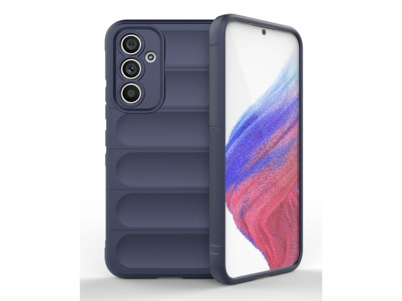 Newface Samsung Galaxy A54 5G Kılıf Optimum Silikon - Lacivert