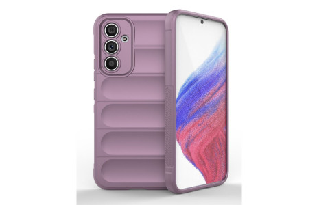 Newface Samsung Galaxy A54 5G Kılıf Optimum Silikon - Mor