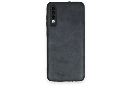 Newface Samsung Galaxy A70 Kılıf Loop Deri Silikon - Lacivert