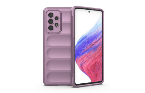 Newface Samsung Galaxy A73 5G Kılıf Optimum Silikon - Mor