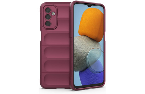 Newface Samsung Galaxy M23 Kılıf Optimum Silikon - Bordo