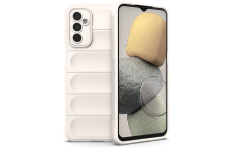 Newface Samsung Galaxy M23 Kılıf Optimum Silikon - Krem