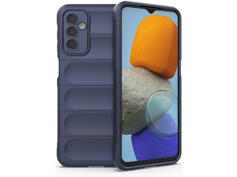 Newface Samsung Galaxy M23 Kılıf Optimum Silikon - Lacivert